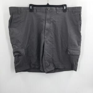 Rowm Gray Bermuda Shorts Size 48 Big Tall Plus pockets